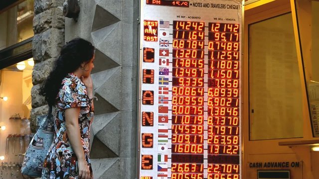 ragazza quotazioni valuta