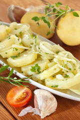 potato salad with olive oil