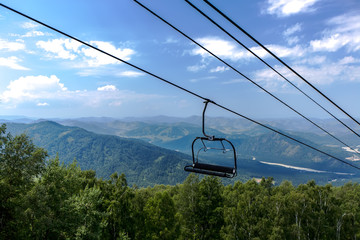 cable car ascent