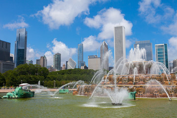 Obraz premium Panorama Chicago