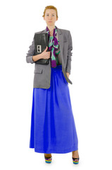 Attractive model in fashion concept