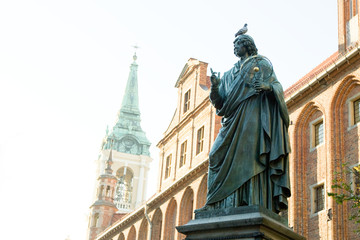 Mikołajk Kopernik. Toruń - obrazy, fototapety, plakaty