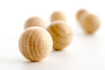 Holzkugeln