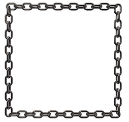 metal chains frame - 46257672