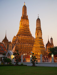 Fototapeta premium Wat Arun, Bangkok, Tajlandia