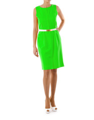 Fashion concept with model on white