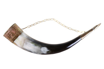 Old drinking horn