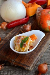 pumkin risotto