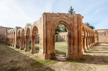 Monasterio de San Juan de Duero in Soria,Spain