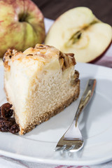 Fresh baked piece of Apple Pie