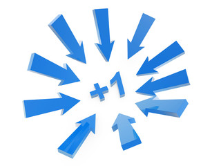 Fototapeta premium follow arrow