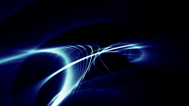 Looping Abstract Animated Background - Blue