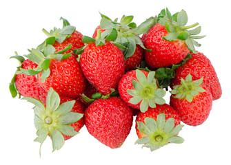 Appetizing strawberries