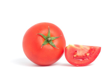 One and quarter tomato vegetables