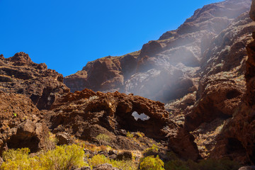 Famous canyon Masca at Tenerife - Canary