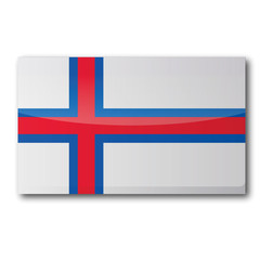 Obraz premium Flagge Färöer