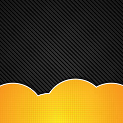 Abstract orange background. Vector illustration.