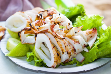 Grilled Squid