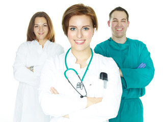Team of doctors, surgical team