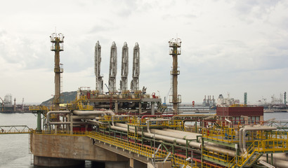 Terminal de carga de metano en Cartagena