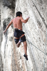 Rock Climbing Fall