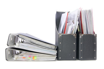 Files in the office folders