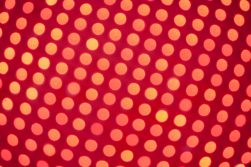 Red lights out of focus №2