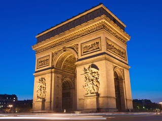 Fototapeta na wymiar Pariser Triumphbogen