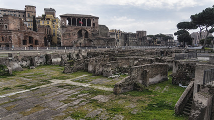 Trajan Market in Rome, Italy