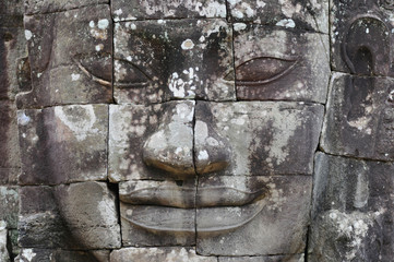bayon temple face