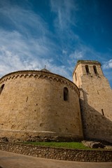 Fototapeta na wymiar Kościół Sant Pere, Besalu