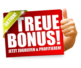 Treuebonus! Button, Icon