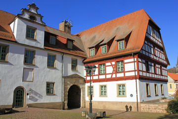 Fototapeta premium Marstall Landgrafenschloss in Rotenburg/Fulda (Hessen)