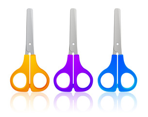 Ciseaux colorés