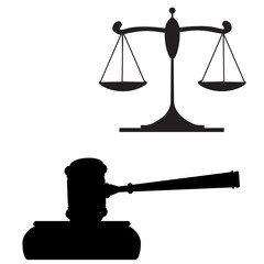 Gavel and Scales of Justice