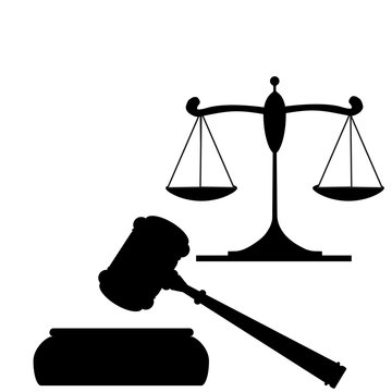 Gavel and Scales of Justice