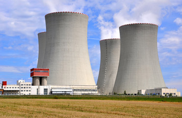 Nuclear power plant Temelin in Czech Republic Europe