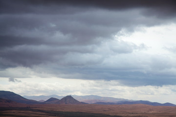 Northern Fuerteventura, overcast day