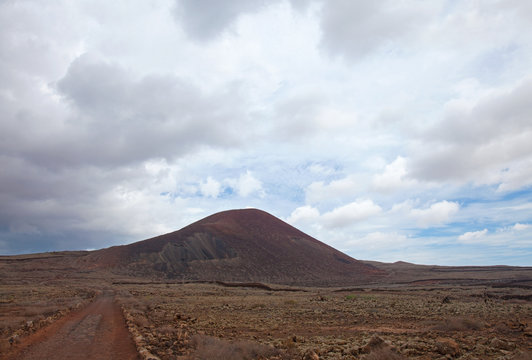 Northern Fuerteventura, overcast day