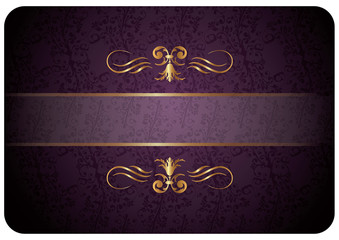 Seamless wallpaper, vector background for design purple