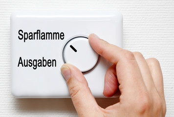 Sparflamme ausgaben