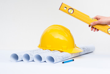 construction tools and real estate project