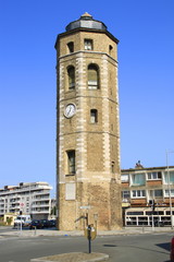 Fototapeta na wymiar Wieża kłamcy w Dunkierce