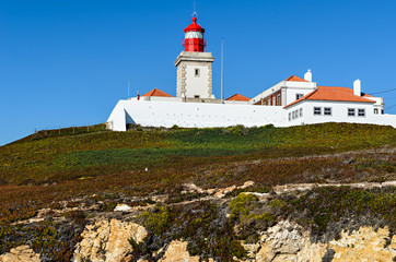 Fototapeta na wymiar Lighthouse - Cabo da Roca, Portugal