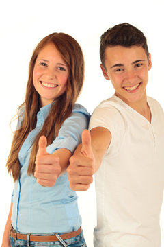 2 Teens Daumen 1.11.12