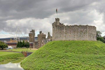 Fototapeta premium fortification de cardiff