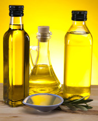 Carafe with olive oil