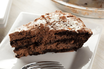 Rich Homemade Chocolate Pie