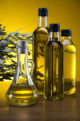 Olive oil bottles
