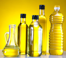 Olive oil bottles